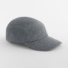 Czapka polarowa 5 Panel z recyklingu - B254R:Charcoal, 100% poliester, One Size